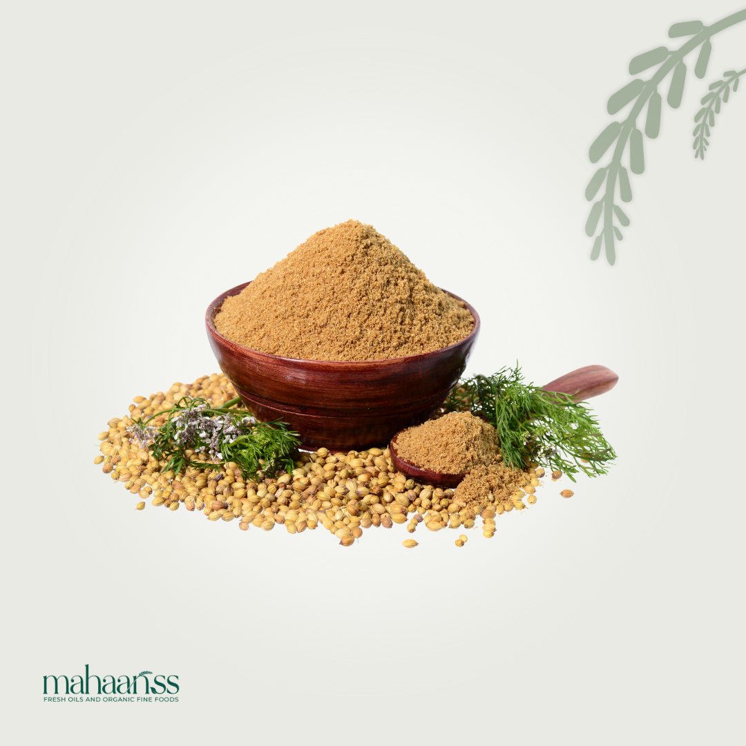 Natural Coriander Powder – Freshly Ground Spice – Mahaanss