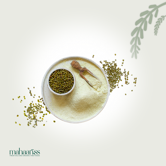 Natural Roasted Mung Flour