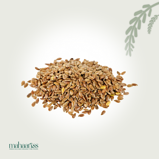 Organic Ground Golden Flaxseed