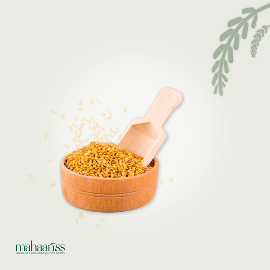 Organic Yellow Flaxseed