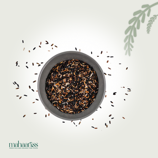 Natural Black Glutinous Rice (Kavani)