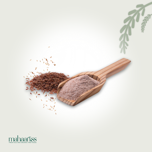 Natural Roasted Red Rice Flour